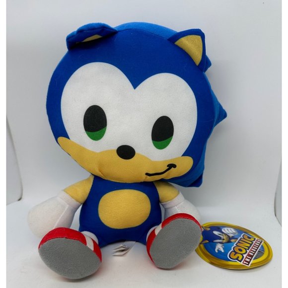 Toy Factory Toys Sonic Hedgehog Sega Plush Big Head Toy Factory
